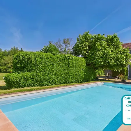 펜션 Mitoyen - Piscine Commune - 4 Personnes 몽티냑